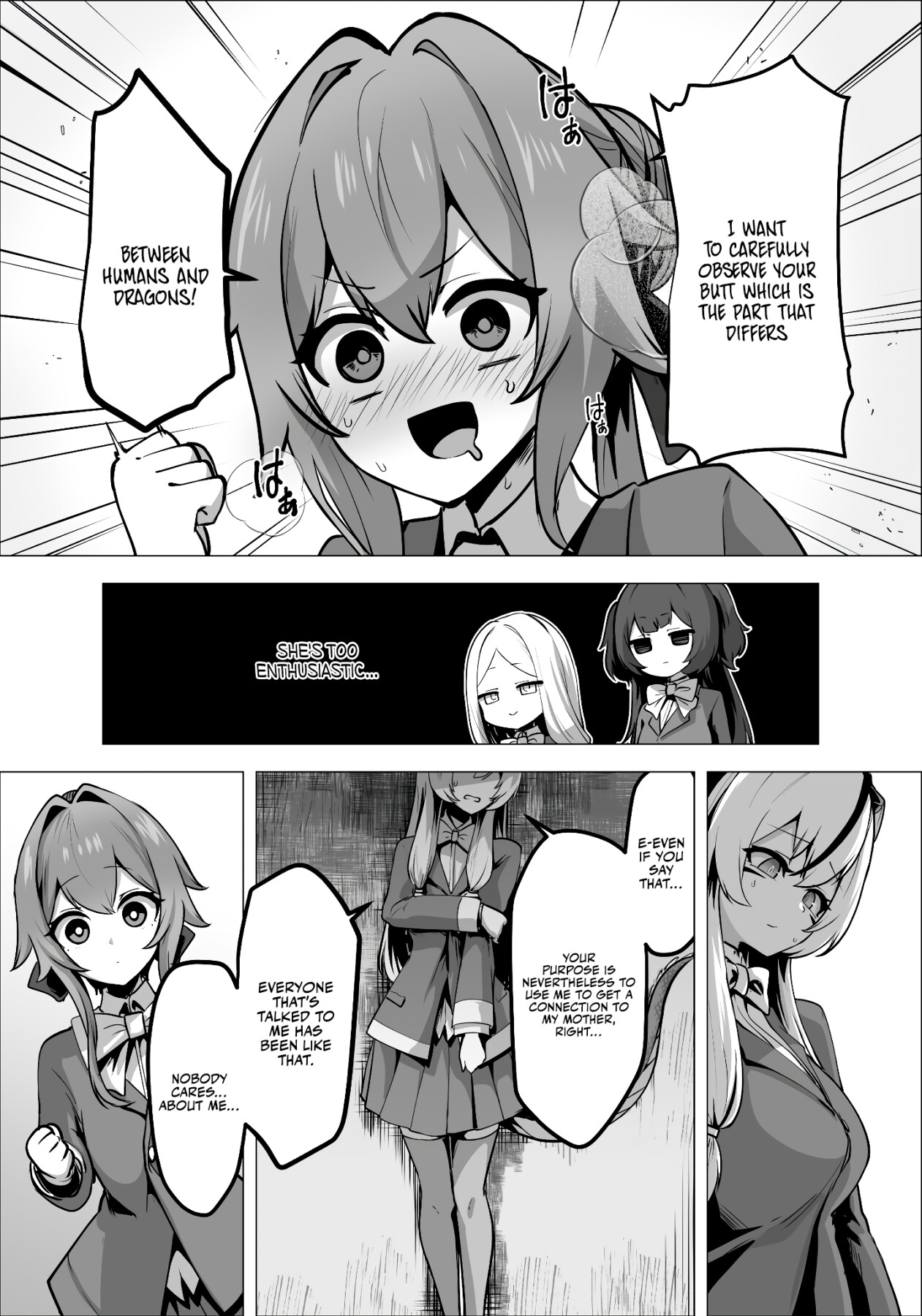 Hentai Manga Comic-The Daughter of the Strongest Dragon Race Won't Stop Begging for a Baby, So I'll Teach Her a Lesson with My Futanari Cock-Read-74